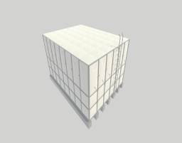 Tank Square 8 x 6 x 4m