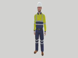 Worker Male NDH Yellow A