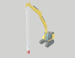 CAT 349F Soil mixer