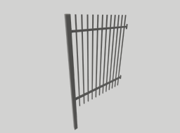 Fence Bars Vertical 2000 x 2000mm