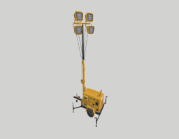 Light Portable Generator Tower