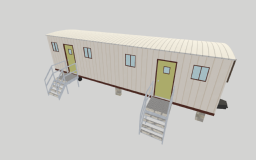 Mobile Office - 12m x 3m module