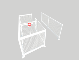 Railway Level Crossing Pedestrian Gates