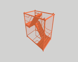 Stairs Modular No Doors 3010 H